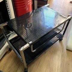 スチール製　テレビ台の画像