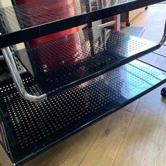 スチール製　テレビ台の画像