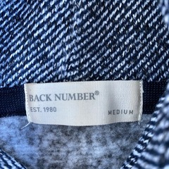 【美品】BACK NUMBER パーカー 2着セットの画像