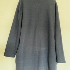 grove ネイビーロングカーディガン L 羽織り きれいめの画像