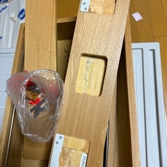 無印　壁付けシェルフ2点の画像