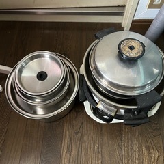 【決まりました】鍋など キッチン周りの金物まとめてお譲り の画像