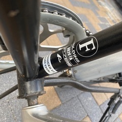 アサヒサイクル 折りたたみ自転車 ミニベロ　FOLDING DP780 20型 外装7段変速 DP780 COMPACT OD207B 20-1.2HE 定価59,940円の画像