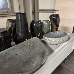 天然石の花器・石鉢・洗面台・噴水など在庫販売｜庭園・建築・外構向け（墨田区）の画像