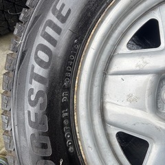 ジムニー　ブリヂストンスタッドレスの画像