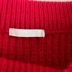 GU　ニットセーター パフスリーブの画像