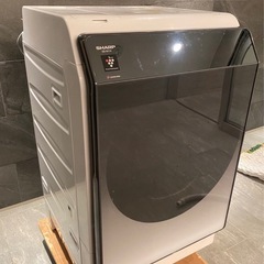 シャープ 2022年製　ES-W114-SL ドラム式洗濯機　洗濯11kg乾燥6kgの画像