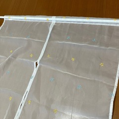 レースののれんの画像