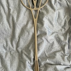 【新品未使用】ニトリ　布団たたき　ベージュの画像