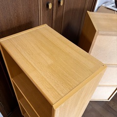 カラーボックス　２個　の画像