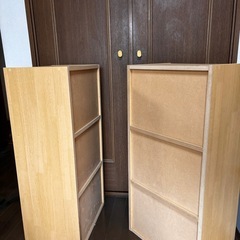 カラーボックス　２個　の画像