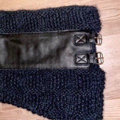 フランス　MICHAELA BUERGER /ミカエラバーガーのスヌード美品の画像