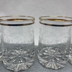 【レトロ】グラス4個セットの画像