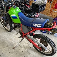 kmx125 ジャンク　エンジン実働　の画像