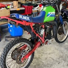 kmx125 ジャンク　エンジン実働　の画像