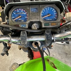 kmx125 ジャンク　エンジン実働　の画像