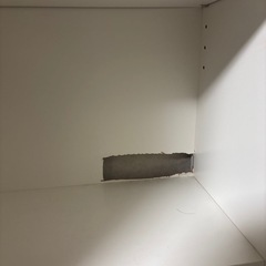 値下げしました！　白いキャビネット・収納家具の画像
