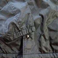 CONVERSE 黒 ナイロンジャケットの画像