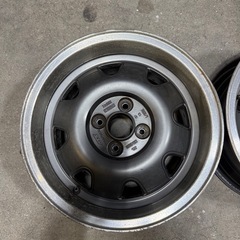 値下げしました。希少 ATS タイプE  ホイール2本 15inch 7J PCD100 4穴 +28の画像