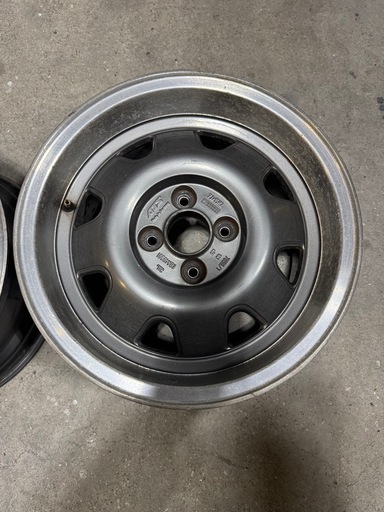 値下げしました。希少 ATS タイプE  ホイール2本 15inch 7J PCD100 4穴 +28