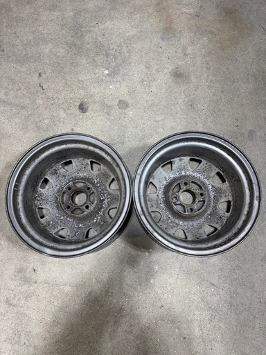 値下げしました。希少 ATS タイプE  ホイール2本 15inch 7J PCD100 4穴 +28