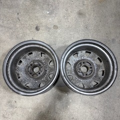 値下げしました。希少 ATS タイプE  ホイール2本 15inch 7J PCD100 4穴 +28の画像