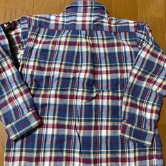 ミキハウス  ネルシャツ　サイズ110の画像