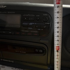 値下げしました↓先着順ラジカセ🎶【Victor】📻CDラジオカセットテープ💿ポータブルプレーヤーの画像