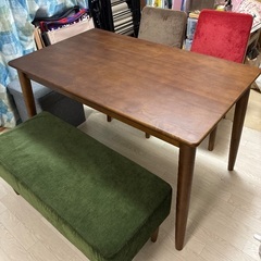 ダイニングテーブル　ソファベンチの画像