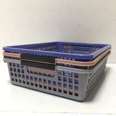 ○【0円あげます！】プラスチック製 ペーパートレイ 収納箱 バスケット A4サイズ収納可能 書類収納 処分品(NF251214)Zi-2374の画像