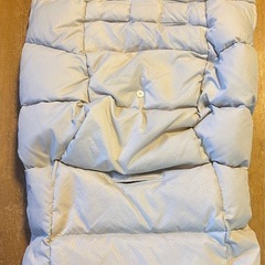 ダウン製であったかベビーカー　フットマフ防風防雨寝袋の画像