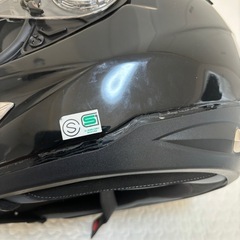 バイク フルフェイス ヘルメットの画像