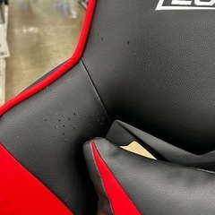 LEOVOL    ゲーミングチェア　レッド×ブラックの画像