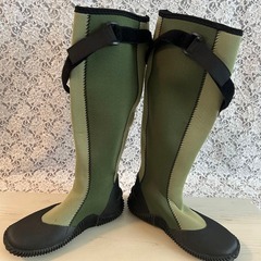 グリーンマスター 長靴 防水 滑り止め 軽量 伸縮 ずり落ち防止 ベルトの画像
