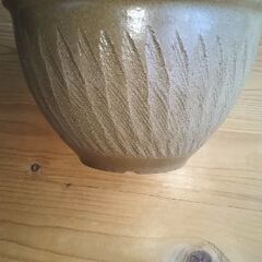 ★メダカ飼育用　陶器鉢★の画像