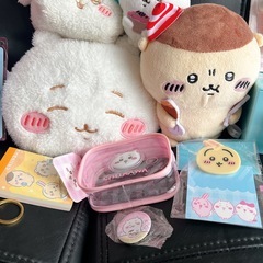 ちいかわ キャラクターグッズセット　まとめうり　ハチワレ　くりまんじゅうの画像