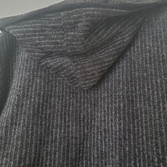 婦人　黒　13AR　フード付コートの画像