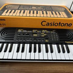 ミニ鍵盤キーボード Casiotone 32ミニ鍵盤 ブラック 箱付き mini key board with boxの画像