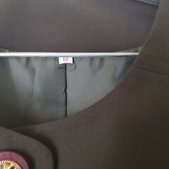 婦人　濃茶地　13号 ジャケットの画像