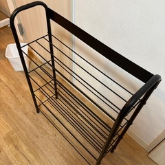 ニトリ◆シューズラック ヘイス(BK)の画像