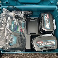 未使用 マキタ パワーソースキット XGT3 A-71978 急速充電器 DC40RA リチウムイオンバッテリ BL4050F×2　愛知県 一宮市 名古屋 稲沢 江南 岩倉 岐阜 羽島 各務ヶ原 三重 愛知 グッドプライス一宮の画像