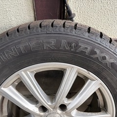30系ヴェルファイア    ホイル付スタッドレスタイヤ4本 1シーズン使用の画像