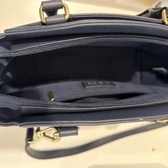 &Chouette ネイビー ハンド ショルダー バッグの画像