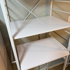 キッチン収納ラック レンジ台 ゴミ箱収納 60幅 スリム 高さ180cm の画像