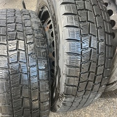 スタッドレスタイヤpcd100'4h4本セットの画像