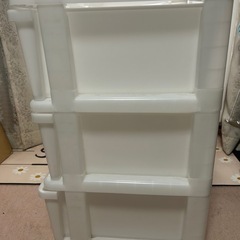 3段プラ引き出しの画像