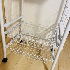 キッチンラック レンジ台 キッチンボード レンジボード 収納棚 キッチン収納　キッチン棚 棚　の画像