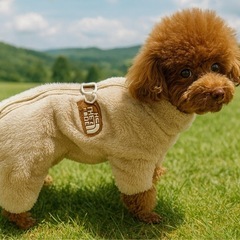 犬服もこもこMサイズの画像