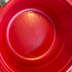 【未使用】MEYER 電子レンジ圧力鍋 レッド｜説明書・レシピ付きの画像