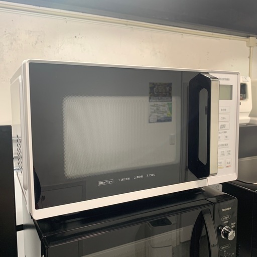 ジモティー来店特価!!! ｱｲﾘｽｵｰﾔﾏ 電子ﾚﾝｼﾞ PMO22 2019年製 　J-261 アイリスオーヤマ 電子レンジの中古が安い！激安で譲ります・無料で
